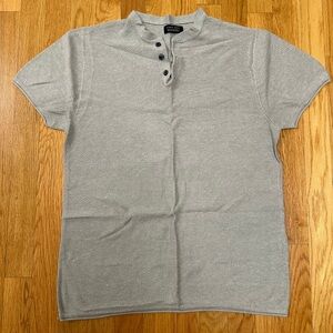 Zara Summer Gray short sleeve shirt